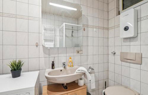 BAT Home Solutions Trier-Euren - alles was ein Hotel nicht bietet - 35 qm Ferienwohnung, Heimkino, Wallbox, Küche für 4 Personen - Foto 20