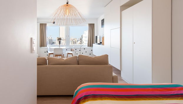 Studio Near Belgian Coast With Sea View - Foto 4, Habitación