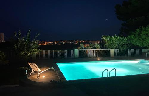 Villa Horizons - Maison familiale vue mer avec piscine 15mn à pieds de la plage - Foto 5