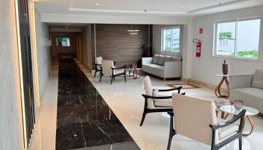 Ap próx ao shopping com garagem, piscina e ar - Foto 3