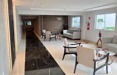 Ap próx ao shopping com garagem, piscina e ar - Foto 3