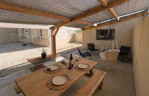 Gîte climatisé avec cour privée calme et vignobles 4 pers - Foto 17