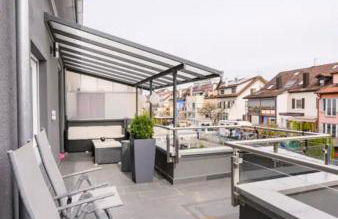 Günstiges grünes Ferienzimmer mit separater moderner Dusche - Foto 31