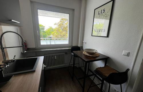 Messe Essen, Modernes Apartment mit Küche, Balkon & Self-Check-in - Foto 13