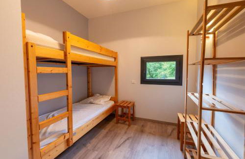 Gîte Chalet 4 pers. - Camping Les Berges du Bramont - Foto 20