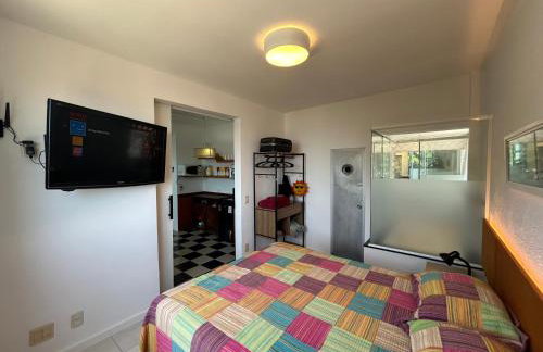 Studio Red Vidigal com Varanda, Vista Mar e Hidromassagem - Foto 11