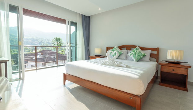 2Beds Award Winning Nai Han Beach c126 - Foto 4, Habitación