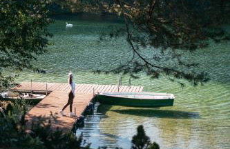 Dom Biały, willa nad jeziorem - Foto 45
