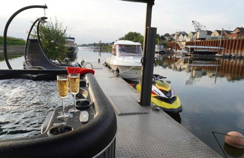 Hafen Oase - 2 Hausboote, 2 Whirlpool, 1 Sauna, Wellness - Foto 9