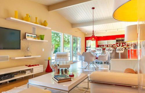 Mid-Century Krisel House with Salt Water Pool and Firepit - Foto 19