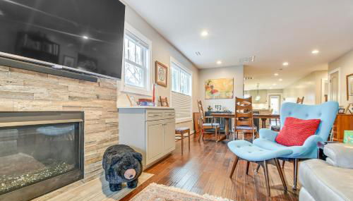 2 Mi to Duke and Dtwn Durham Modern Home with Patio! - Foto 5