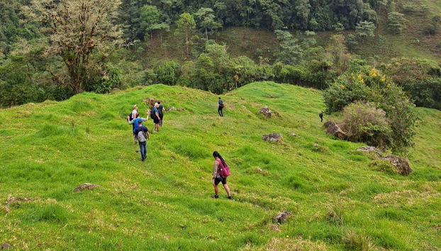 Desfrutando das paisagens da vereda La Herrera