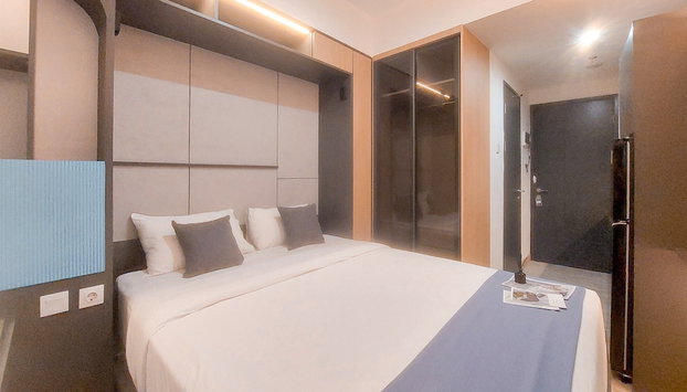 Cozy and New Studio at Collins Boulevard Apartment - Foto 5, Habitación