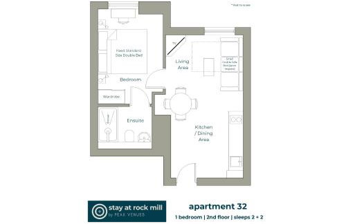 Rock Mill 1 Bed Apartment 32 - Foto 13