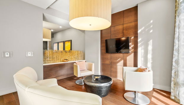 Sala de estar do lobby