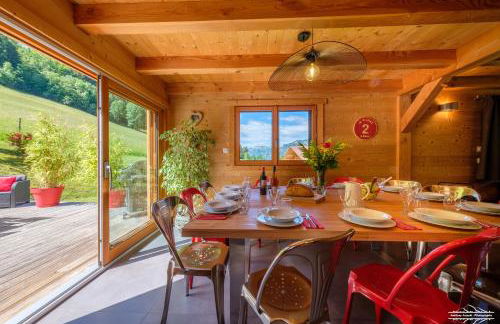 Chalets des Aravis Kitz et Buhel avec Jacuzzi 12 et 15 personnes - Foto 34