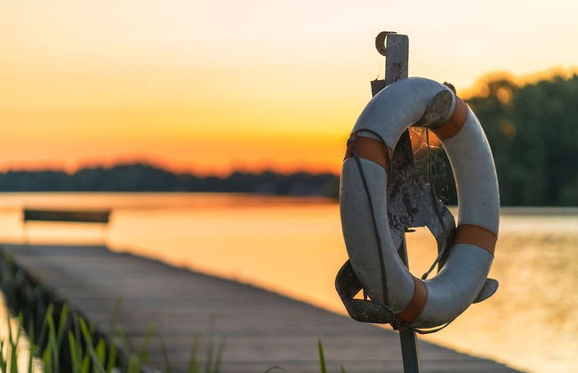 Ferienhaus mit Pool und Sauna am Duemmer See - Foto 48