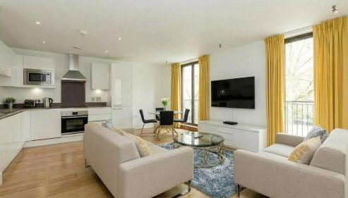 Modern 1-Bedroom Greenwich Apartment - Close to O2 Arena - Foto 2, stove, pet friendly, minibar