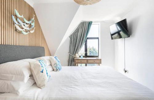 5 mins from the Eden Project Baybreeze Holiday Apartment, Sea Views, Super Kingsize Beds - Foto 5