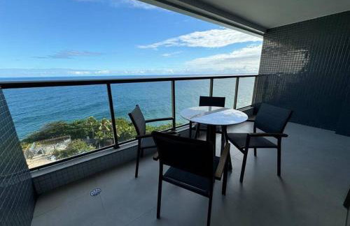 Apartamento alto padrão Salvador BC1309 Pé na Areia Vista Mar Barra Ondina - Foto 11