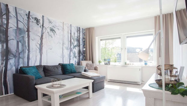 Wohnung in der Nahe des Hillebachsees - Photo 5, Salle de séjour