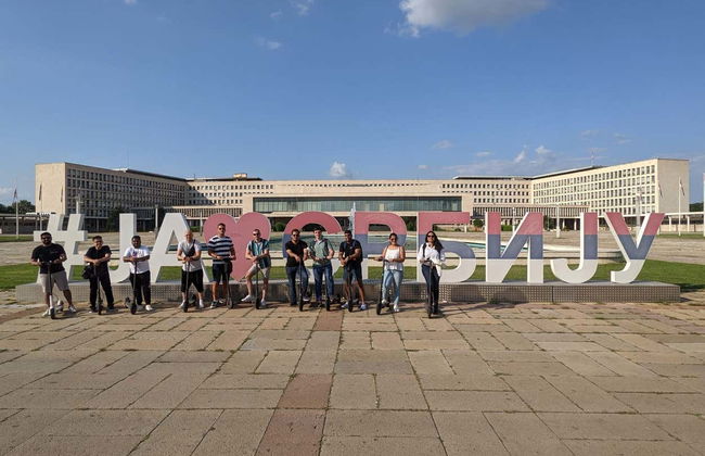 Visite sur le thème de l'architecture brutaliste en trottinette électrique - Photo 8