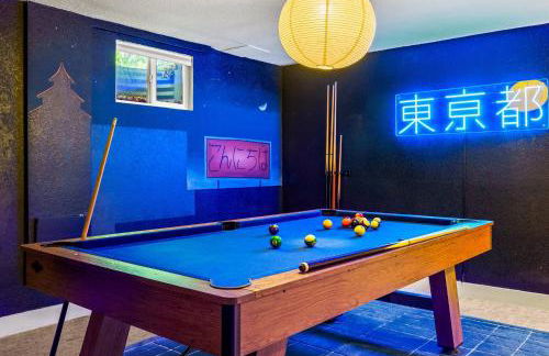 5BD Japanese-Themed w/ Hot Tub, Movie Room & Games - Foto 44