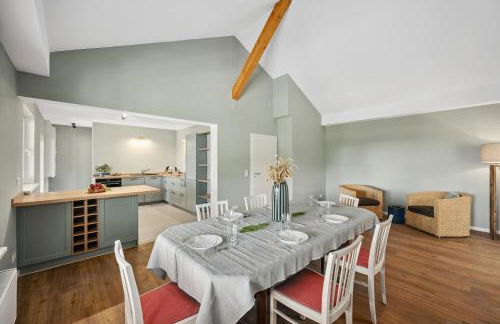 GUT KLETKAMP "Finkenhaus" - Idyllisch freistehendes Landhaus mit 3 Schlafzimmern und fantastischem Ausblick I 8 Personen I Offener Kamin I Garten I Wintergarten I Große Terrasse I Ruhig am Waldrand I Parkplätze I WLAN - Foto 27