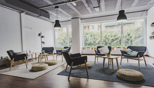 Sala de estar do lobby