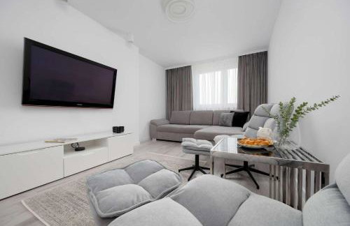 Elegant Apartment Żoliborz next to Metro and Westfield Arkadia by Noclegi Renters - Foto 11