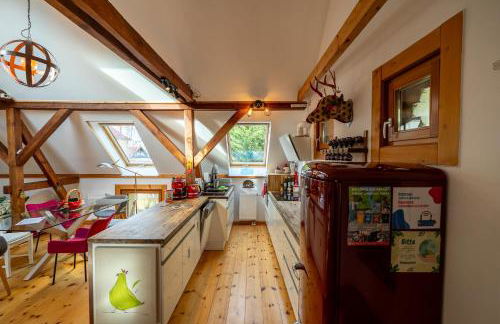 Historisches Retro Loft 70m2 mit Garten & Seenähe - Foto 22