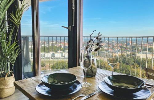Studio an der Kongresshalle mit Blick über die Stadt - Foto 1