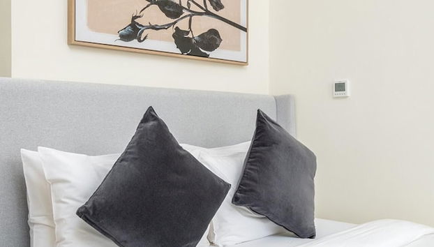 Large Balcony Studio 10 Minutes From Dubai Mall - Foto 2, Habitación