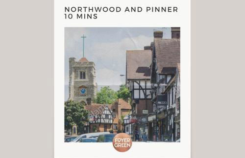 Newly Designed, 2br Apt, 5min from Northwood London Tube Station, NATO HQ, Ideal for Wembley, Warner Studio, Contractors - Foto 57