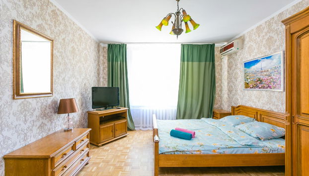 Apartment on Tryokhgorny Val - Photo 5, Chambre