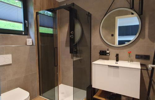 Odenwald-Lodge mit Infrarotsauna und E-Ladestation "Haus Purpur" - Foto 21