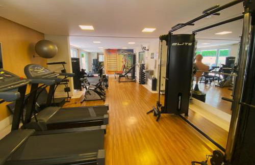 Studio a 100m Bosque, Centro e Cambuí- Home Office, Piscina, Sauna, Jacuzzi, Fitness - Foto 31