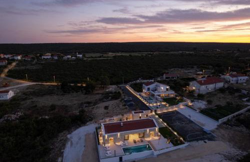 Luxury Villa Terra & Aria Dalmatica heated pool sauna & jacuzzi - Foto 47