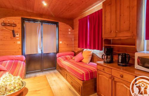 Roulotte climatisée avec piscine et jardin - FR-1-622-54 - Photo 17