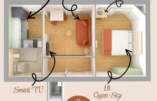 Elégante Suite à 3min Palais & Croisette - Photo 14