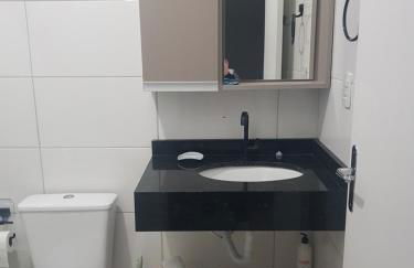 Studio Hortência 130m da praia novo! Com Ar cond - Foto 10