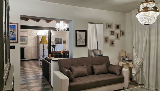 Zona de estar del vestíbulo