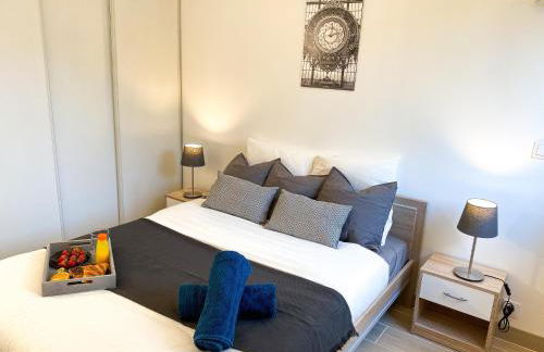 Luxueux Appartement Evry Centre - Parking - RER à 10 min - Foto 12