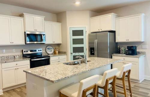 New 5BR Beach Access Heated Pool Free Golf Cart Game Rm - Foto 39