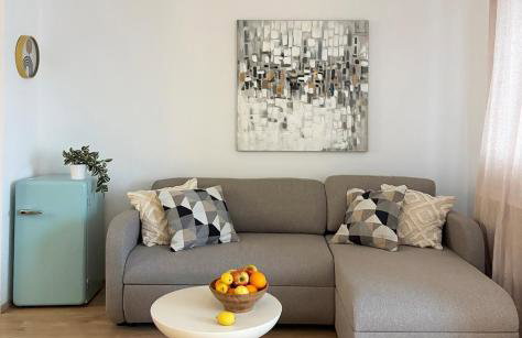 Modernes Zentrales Designer Apartment I Perfekt für Arbeiten & Familien - Foto 11