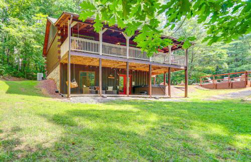 Secluded Cabin Hot Tub and 10 Mi to Blue Ridge - Foto 33