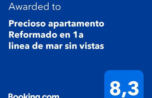 Precioso Apartamento Reformado en 1ra Linea de Mar sin vistas - Foto 21