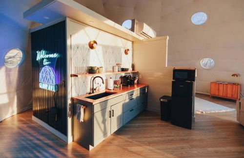 Asheville Luxury Glamping Dome - Mountain Views, and Hot Tub! - Foto 18