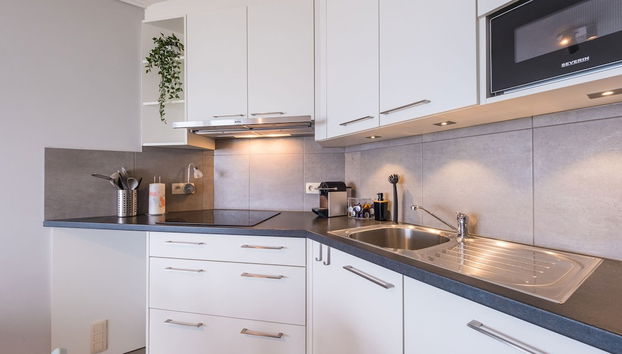 Studio on the 3rd Floor With Phenomenal sea View - Foto 2, Cocina privada