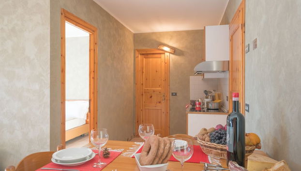 Essbereich im Zimmer